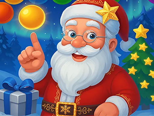 Christmas Bubble Shooter Game
