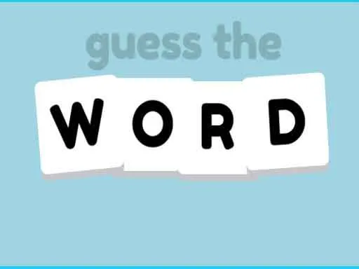 Guess The Word Game