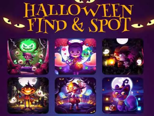 Halloween Find And Spot