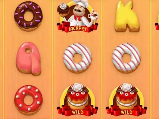 HTML Donuts Slot Game