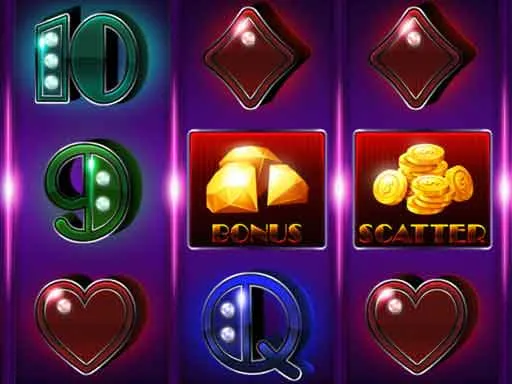 HTML Modern Suits Slot Game