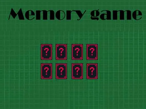 Memory game 2