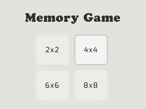 Memory Gamez