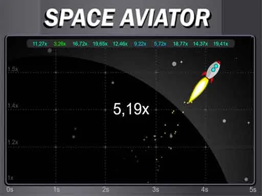 Space Aviator Casino Game