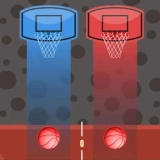 Two Basketball Hoops 